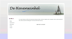 Desktop Screenshot of dehavenwinkel.nl
