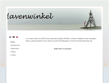 Tablet Screenshot of dehavenwinkel.nl